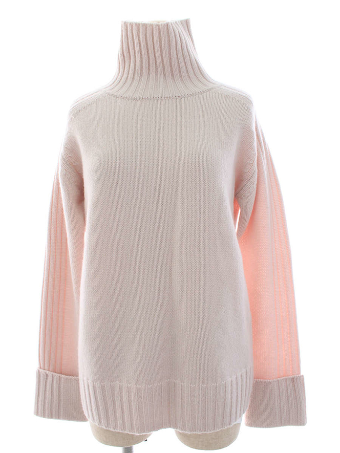 ニット セーター 39891 Knit Top Raglan Turtleneck 2019年 ベビーピンク