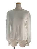 ニット セーター Knit Top “L’amitie 43366 2022年 アイボリー