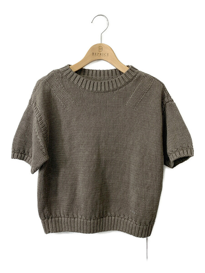 ニット セーター KNIT TOP “SABLÉ” 43278 2023年 ブラウン