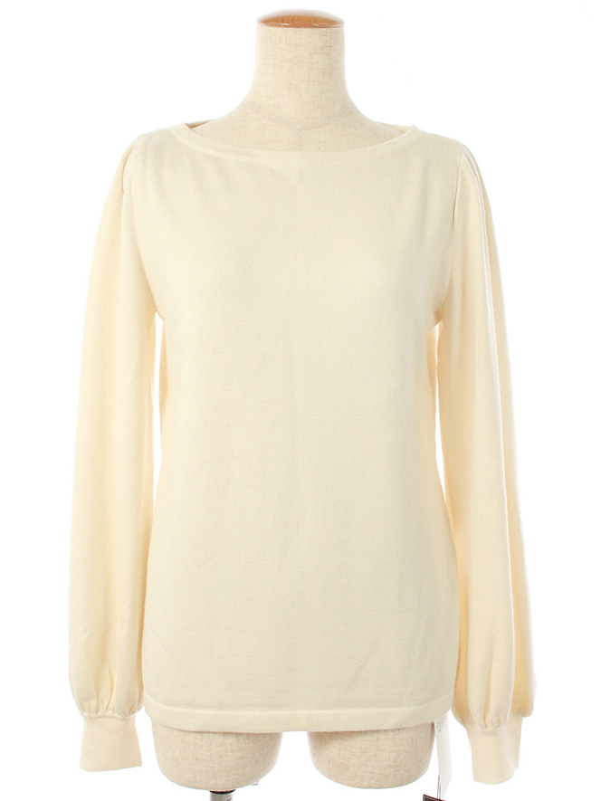 ニット セーター Sweater Cream Puff 40181 2019年 ホワイト