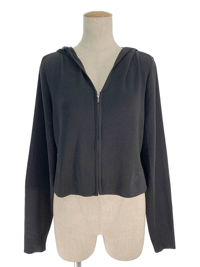 パーカー Knit Parka Lena 43379 2023年 ブラック