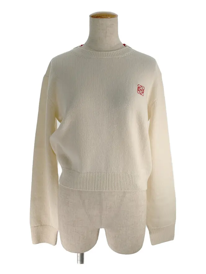 LOEWE - 美品 23SS LOEWE ロエベ CROPPED SHORT SLEEVE KNIT