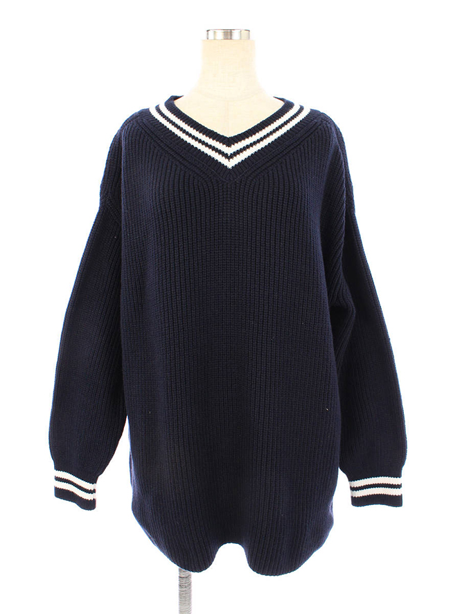 ニット セーター 40728 Knit Top 2019年 ホワイト