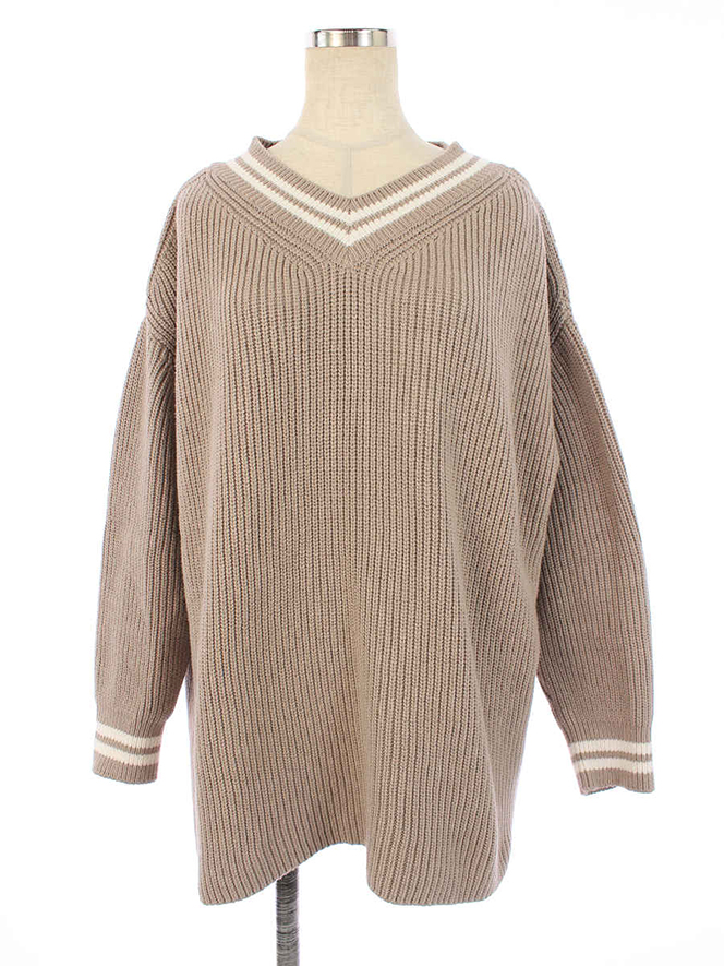 ニット セーター 40728 Knit Top 2019年 ホワイト