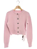 カーディガン 06069 Angel Hair Cardigan “CECILE” 2019年増産品 2019年 クールピンク
