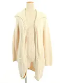 カーディガン 35226 Wing Collar long Cardigan 2017年 ホワイト