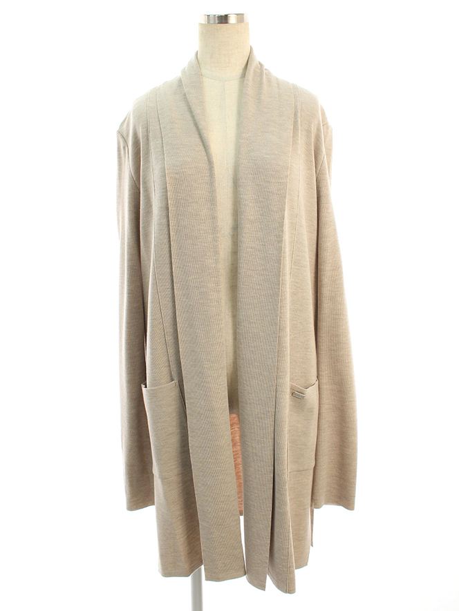 カーディガン 38093 Long Cardigan 2018年 ベージュ