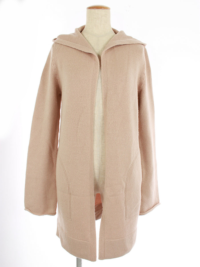 カーディガン Hoodie Cashmere 39681 2018年 ピンク