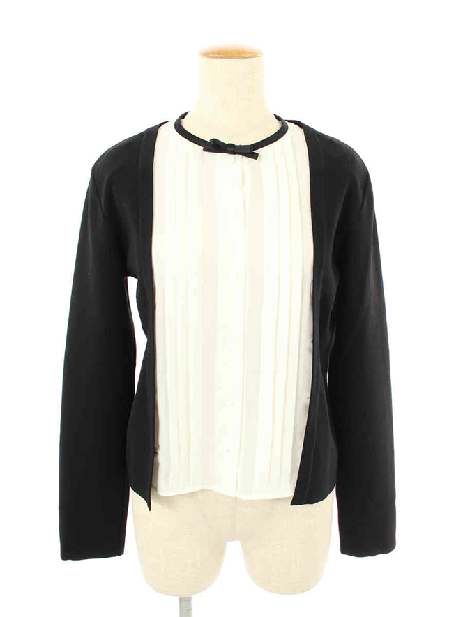 カーディガン Cardigan Lady Tuxedo 06584 2022年 ブラックブラック