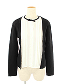 カーディガン Cardigan Lady Tuxedo 06584 2022年 ブラックブラック