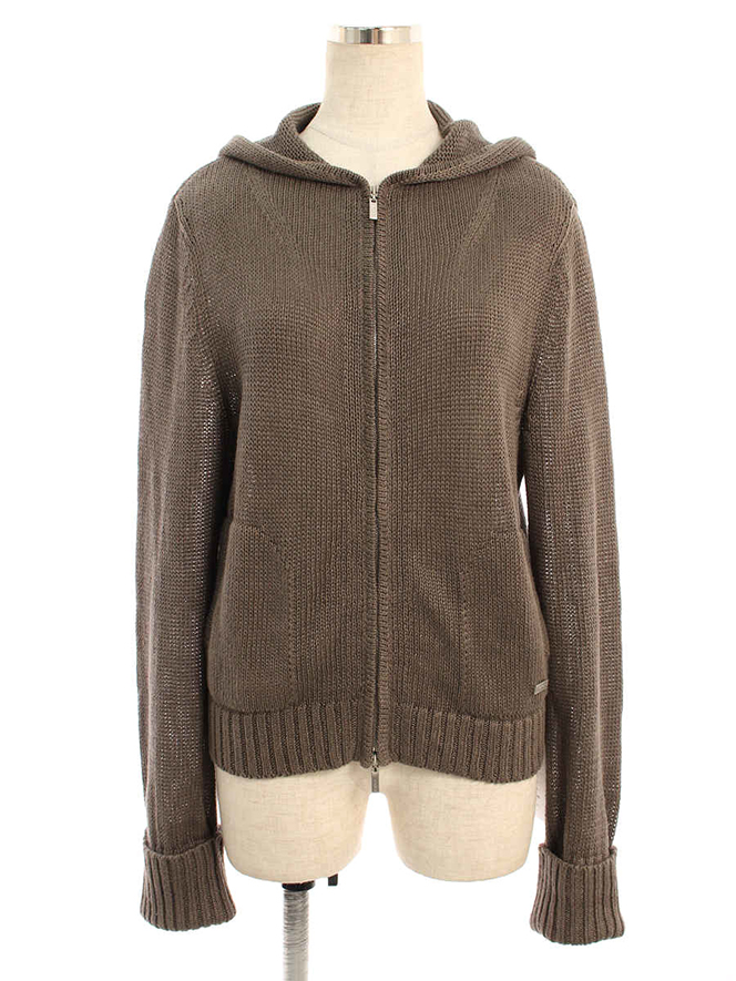 パーカー 39672 Parka Hoodie Linen 2019年 ブラウン