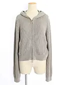 パーカー 38676 Knit Parka Hoodie Fan 2019年増産品 2019年 サンドベージュ