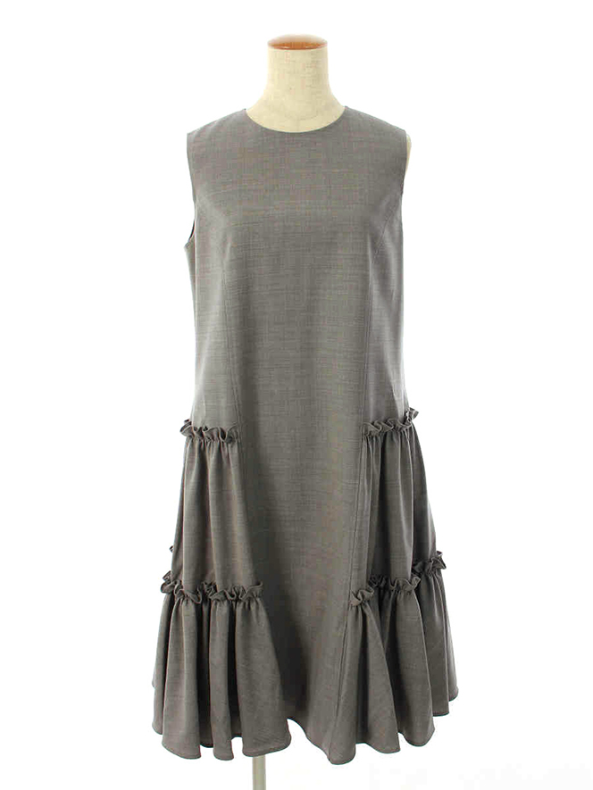 ワンピース Ruched Dress 42007 2020年 グレー