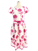 ワンピース Jacquard Pink Dress 911332 2019年WHPI/WHNY/BEBK