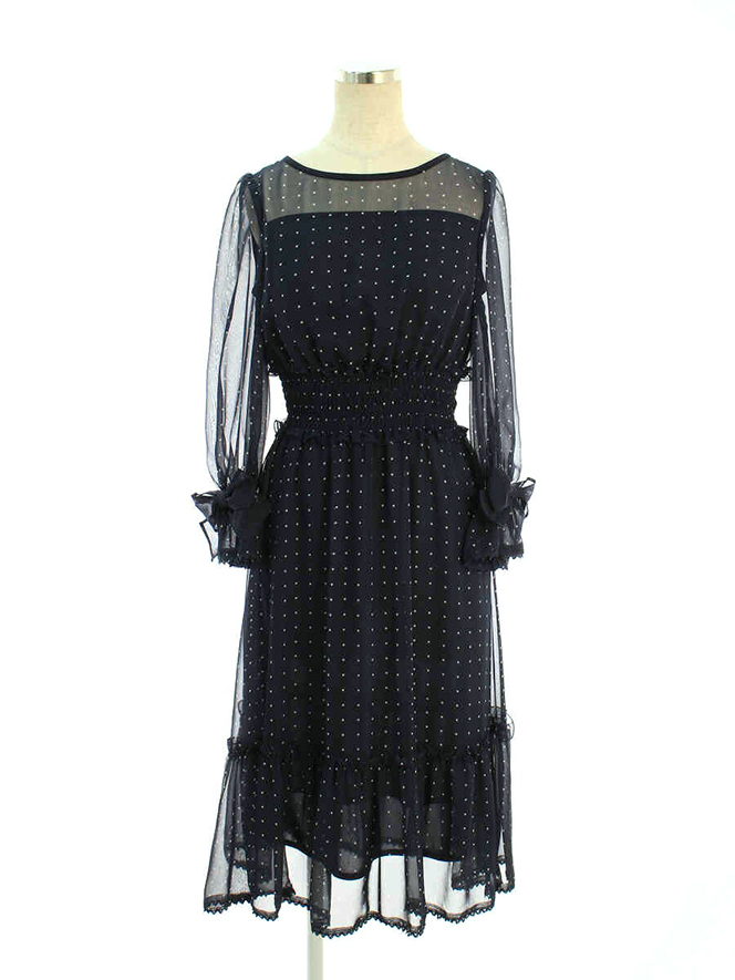 ワンピース Star Motif Ciffon Dress 911343 2019年NY/BK