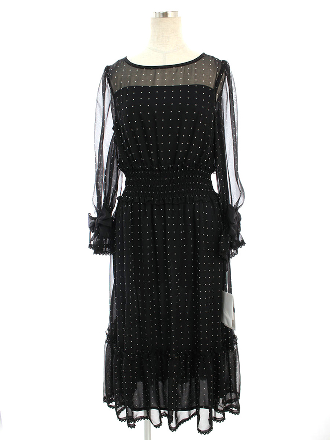 ワンピース Star Motif Ciffon Dress 911343 2019年NY/BK