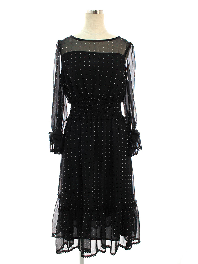 ワンピース Star Motif Ciffon Dress 911343 2019年NY/BK