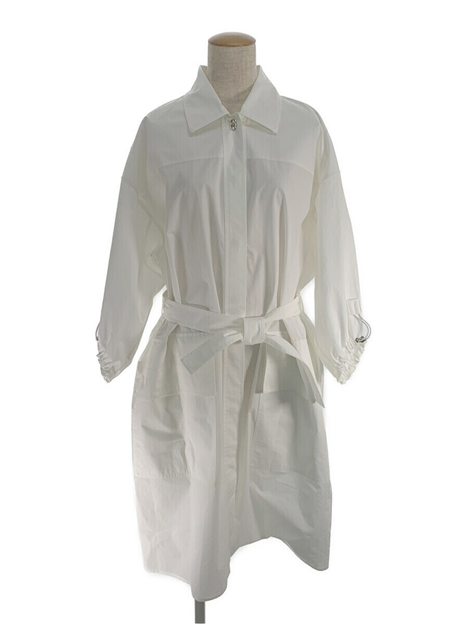 シャツワンピース ドレス 2E0501DJ ホワイト