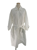 シャツワンピース ドレス 2E0501DJ ホワイト