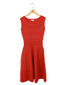 ワンピース EYELET KNIT DRESS ニットドレス KRTOBM0440 2020年 レッド