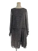 ワンピース Flapper Dot Dress 2021年増産品 41046 2021年 ブラック