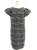 ワンピース 36660 Check Dress 2017年 ホワイト