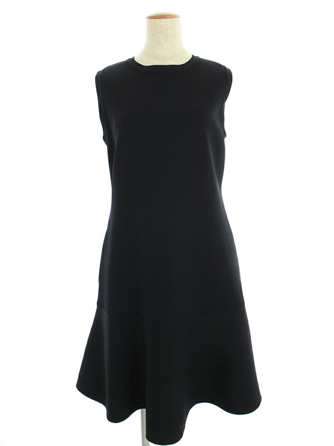 ワンピース 40601 Knit Dress Valentine Noir 2020年 ネイビー