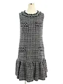 ワンピース Dress ツイード 38986 2018年 ホワイト