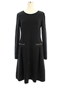 ワンピース 39199 Knit Dress Jewel Noir 2018年 ブラック