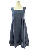 ワンピース 38278 Dress Soleil GINZA 20TH 2018年 インディゴブルー