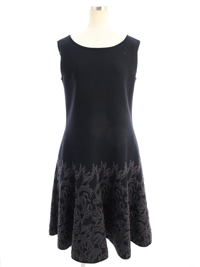 ワンピース 39696 Knit Dress 2019年 ブラックブラック