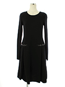 ワンピース 39199 Knit Dress Jewel Noir 2018年 ブラック