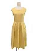 ワンピース KNIT DRESS “SONNET” 43269 2023年 イエロー