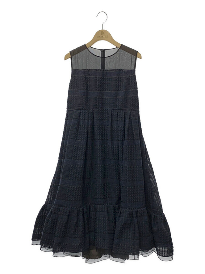 ワンピース Dress  Victoire ヴィクトワール 43171 2022年 ネイビー