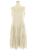 ワンピース 39740 Linen Tiered 2019年 ベージュ