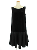 ワンピース Dress Velour Blossom ブローチ付き 2020年増産品 39835 2020年 ブラック