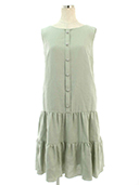 ワンピース Linen Dress リネン カメリア 6926610 2019年 グラスグリーン