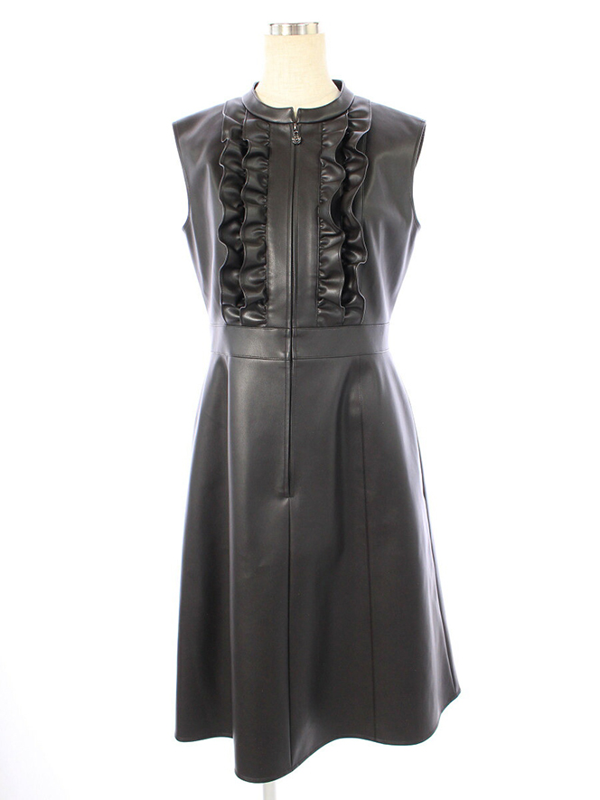 ワンピース Eco-Leather Dress 5036200 2020年 ブラウン