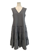 ワンピース Dress Millefeuille V 06765 2022年 グレー