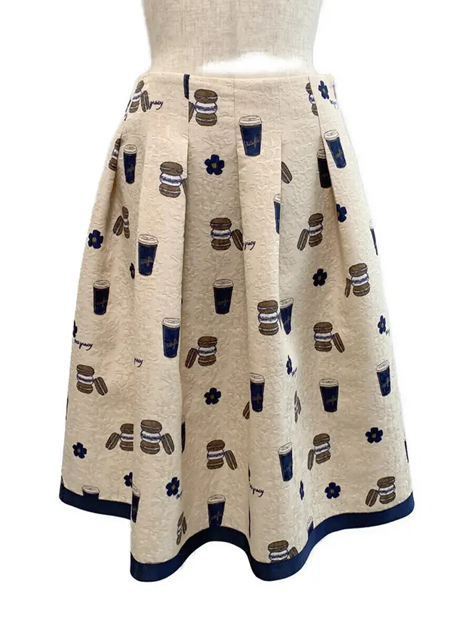 M'S GRACY マカロンプリントスカート M'S GRACY マカロンプリントスカート