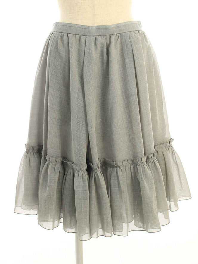 スカート Skirt Ruffles 40311 2019年 ソフィーグレー