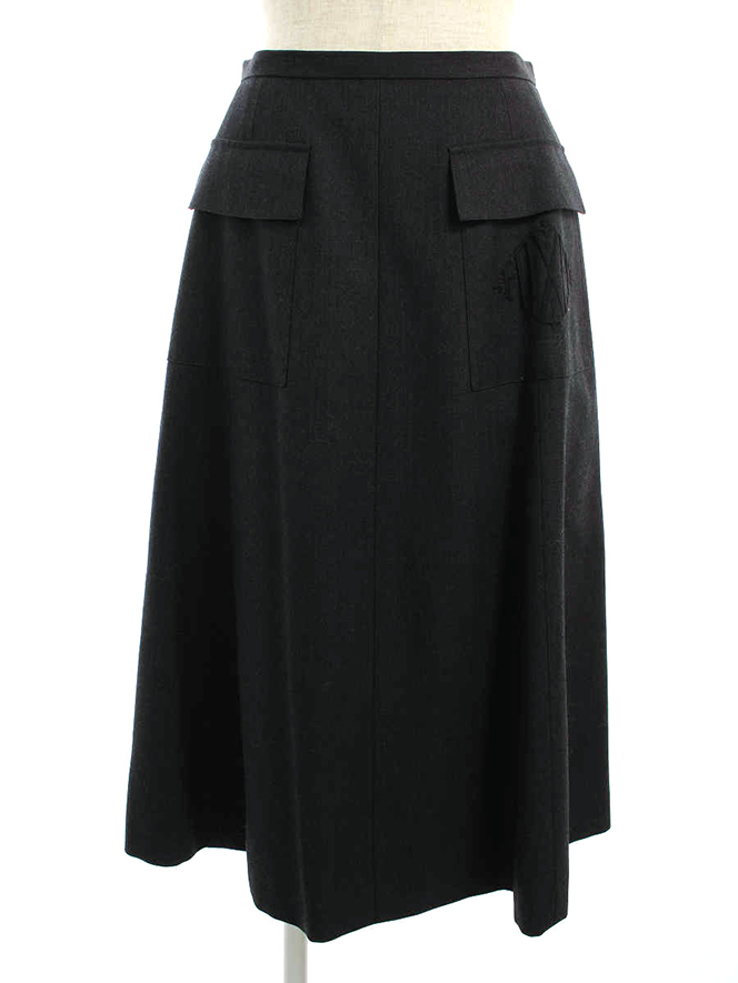 スカート 40196 Skirt Noblea 2019年 リッチグレー