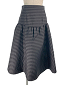 スカート ICONIC BORDER SKIRT 22AW BD2221-3H-13 2022年 ブラック