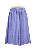 パンツ FINE KNIT PLEATS BOTTOM MI32KF398 2023年 パープル