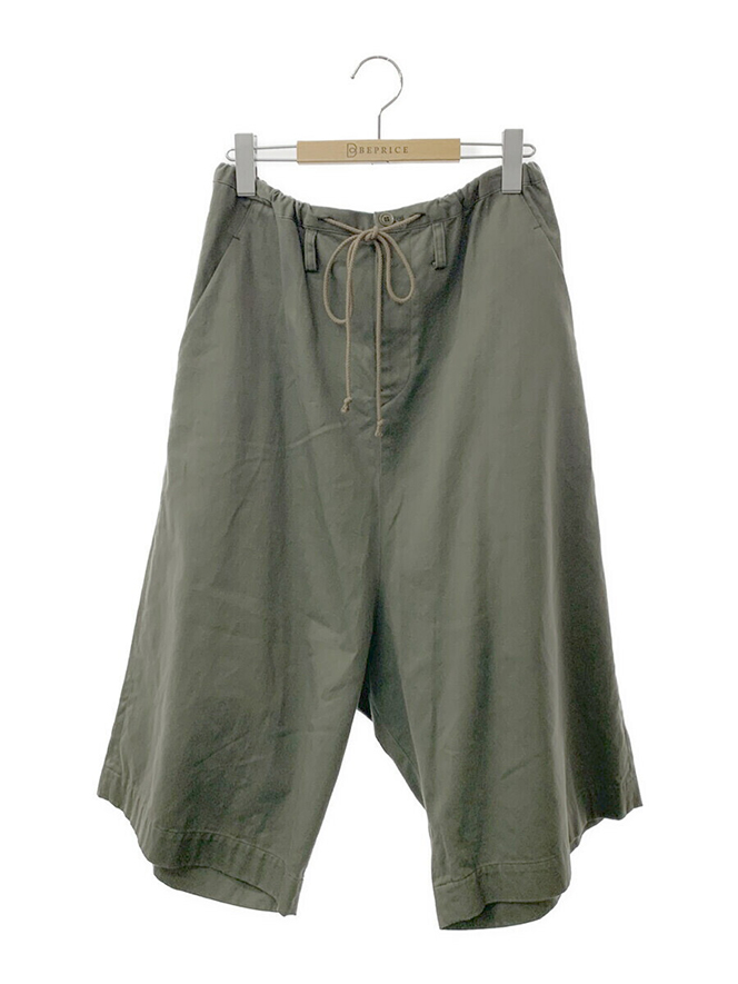 パンツ [Y’s BORN PRODUT]COTTON TWILL 3/4 LENGTH STRING PANTS YZ-P81-002 カーキ