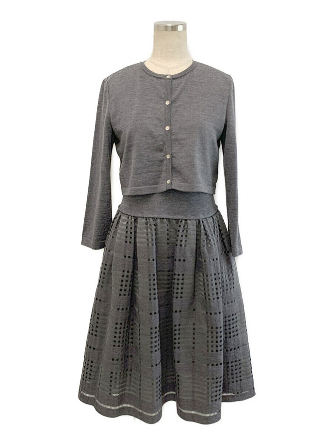 ワンピーススーツ Lady Gray 36153 2016年 グレー