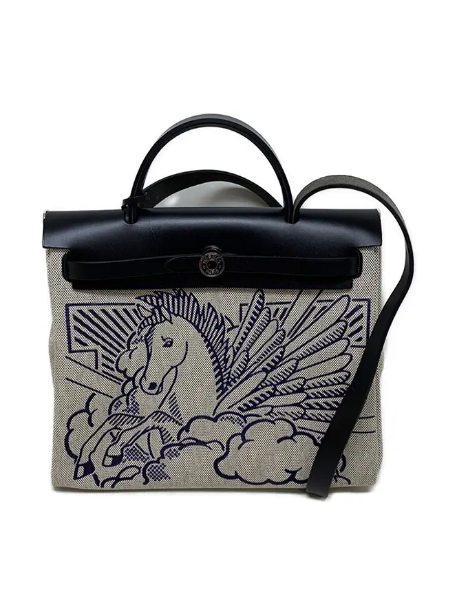 エルメス(HERMES)エルメス エールバッグ ジップ 31 ハンドバッグ