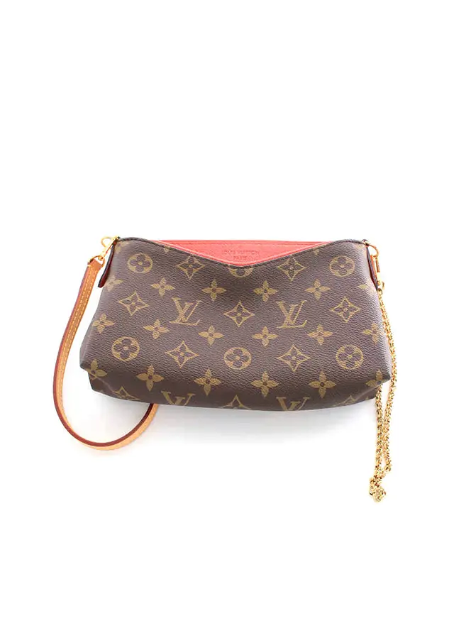 ルイヴィトン モノグラム パラス クラッチ 2WAY M41638 レッド買取価格  