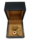 ネックレス ブルガリブルガリ フィッシュモチーフ 750