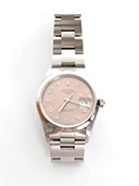 腕時計 自動巻 オイスターパーペチュアル デイト 15200 シルバー